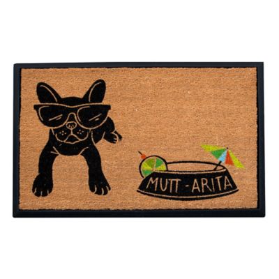 4 Cats & Dogs Convertible Entrance Mat: Muttarita