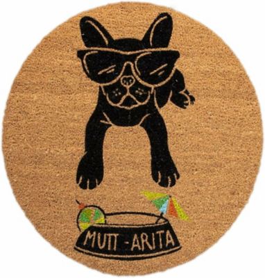 4 Cats & Dogs Convertible Entrance Mat: Round Core Refill - Muttarita