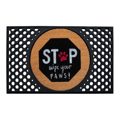 Image showing  Convertible Entrance Mat Rectangle Core Refill - Stop, Wipe Your Paws