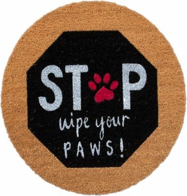 4 Cats & Dogs Convertible Entrance Mat: Round Core Refill - Stop, Wipe Your Paws