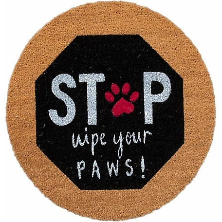 4 Cats & Dogs Convertible Entrance Mat: Round Core Refill - Stop, Wipe Your Paws