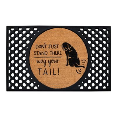 Image showing  Convertible Entrance Mat Round Core Refill - Wag Your Tail