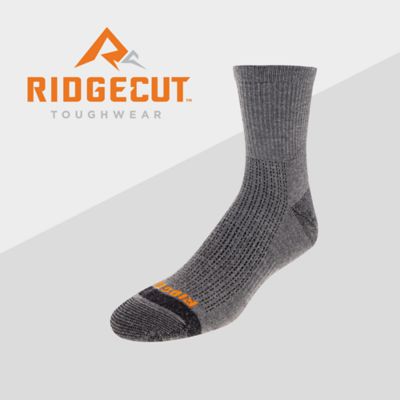 Image showing  Men's Thermal Crew Midweight Work Socks, 2 Pairs, RCM37007C2C4001