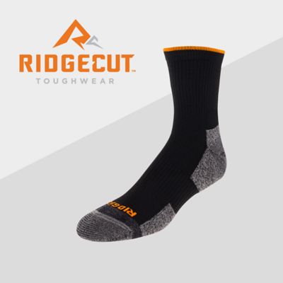 Image showing  Men's Thermal Crew Midweight Work Socks, 2 Pairs, RCM37007C2C4001