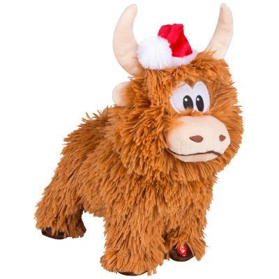 Red Shed Darling Dancing Highland Cow Plush Toy