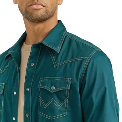 Image showing  Men's Retro Premium Western Snap Shirt