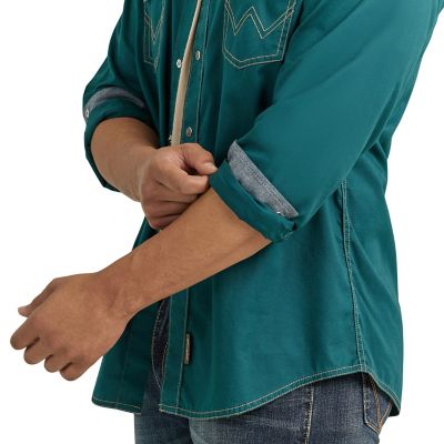 Image showing  Men's Retro Premium Western Snap Shirt
