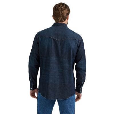 Image showing  Men's Vintage Inspired Western Snap Shirt