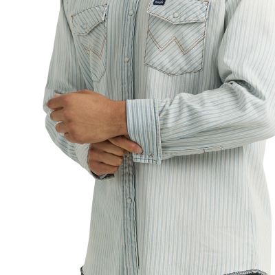 Image showing  Men's Vintage Inspired Western Snap Shirt