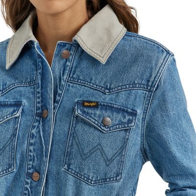 Image showing  Women's Unlined Canvas Collar Barn Jacket