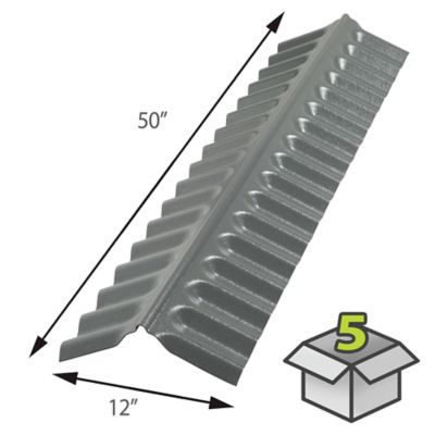 Image showing  Ridge Caps, Castle Grey, 5-Pack