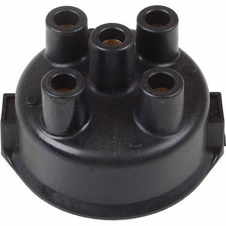 CountyLine Distributor Cap for 4-Cylinder Distributor with Delco Clip-Held Caps