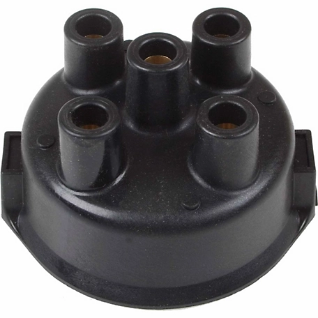 CountyLine Distributor Cap for 4-Cylinder Distributor with Delco Clip-Held Caps
