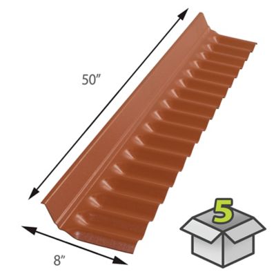 Image showing  Wall Connector (5 pack), Red Brick