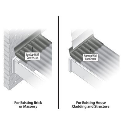 Image showing  Wall Connectors, Castle Grey, 5-Pack