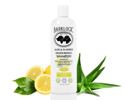 BarkLogic Aloe & Flaxseed Deodorizing Shampoo - Natural Lemon Scent