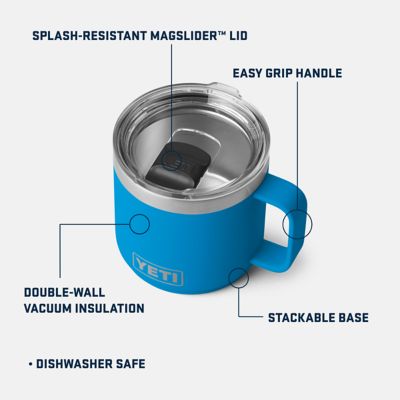 Image showing 5 th YETI 14 oz. Rambler Stackable Mug