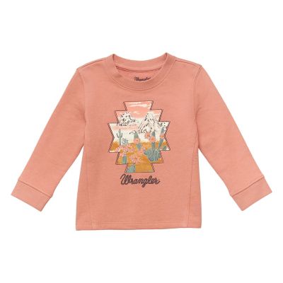 Image showing  Baby Girl's Print Long Sleeve Shirt