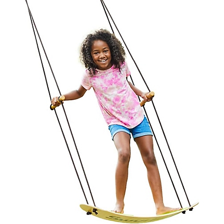 Swurfer Original Stand Up Tree Swing, Outdoor Swing for Kids, Outdoor Play, Durable, 200lbs, Ages 6 and Up