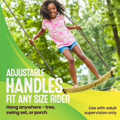 Image showing  Original Stand Up Tree Swing, Outdoor Swing for Kids, Outdoor Play, Durable, 200lbs, Ages 6 and Up