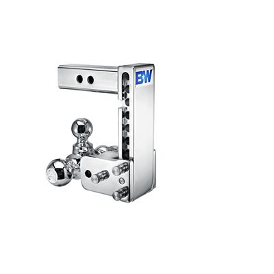 Image showing  Chrome Tow and Stow Class IV Tri Ball with a 7 in. Drop, TS10049C
