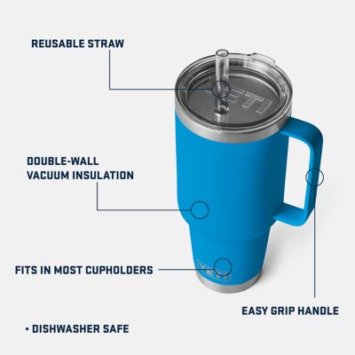 Image showing  42 oz. Rambler Straw Mug