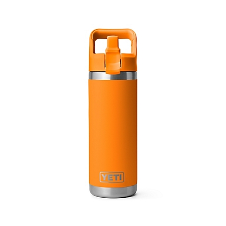 YETI Rambler 18 oz. Water Bottle with Color-Matched Straw Cap