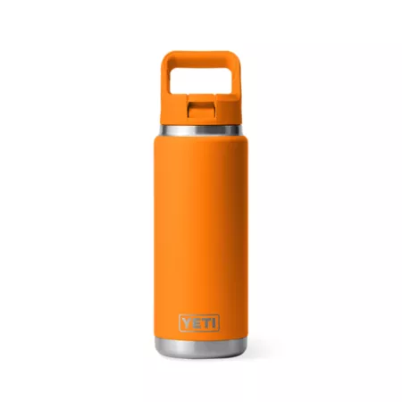 YETI 26 oz Rambler Water Bottle with Color Matching Straw Cap Tumblers