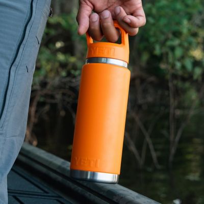 Image showing 6 th YETI 26 oz. Rambler Water Bottle with Color Matched Straw Cap