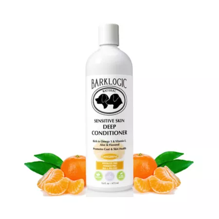 BarkLogic Sensitive Skin Deep Conditioner - Natural Mandarin Scent Dog Shampoos & Conditioners