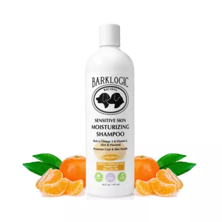 BarkLogic Moisturizing Shampoo for Sensitive Skin - Natural Mandarin Scent Dog Shampoos & Conditioners