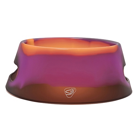 Silipint Aqua-Fur Silicone Dog Bowl: 18 oz. Colapsible/Foldable