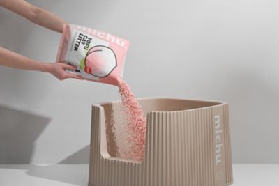 Image showing 7 th Michu Natural Clumping Tofu Cat Litter, Original, 5.5 lb.