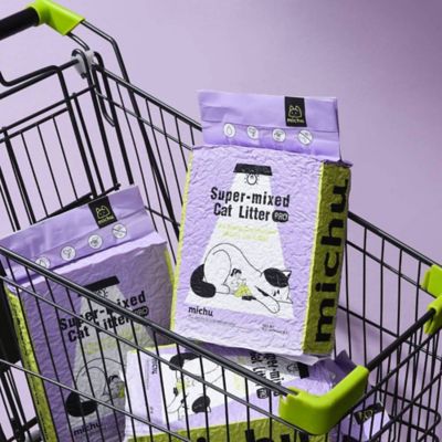 Image showing 10 th Michu Mixed Tofu Cat Litter - 5.5 lb.