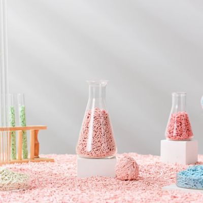 Image showing  Natural Clumping Tofu Cat Litter (Watermelon), 5.5 lb.