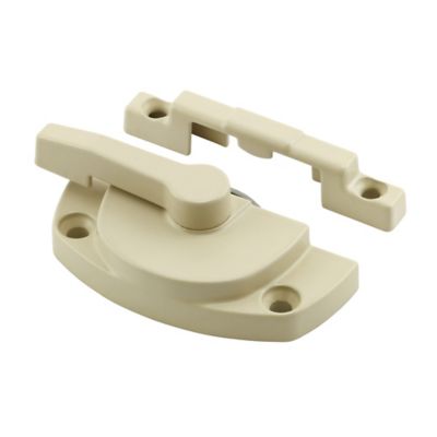 Prime-Line Window Sash Lock 1-7/8 H/C w/Keeper 2 H/C Beige with Screws