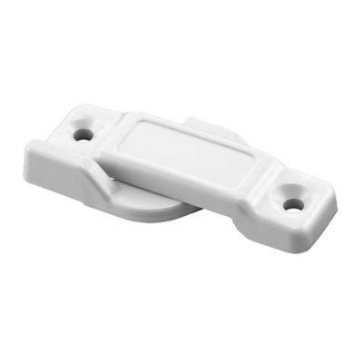 Prime-Line Window Sweep Latch 2-1/4 H/C, No Keep Off White with Screws