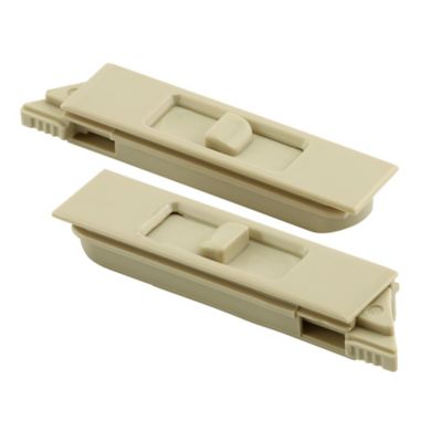 Prime-Line Window Tilt Latch, 0.373 Plastic, Fits Altrium Windows, Beige, Left and Right Hand Latches (1 Pair)