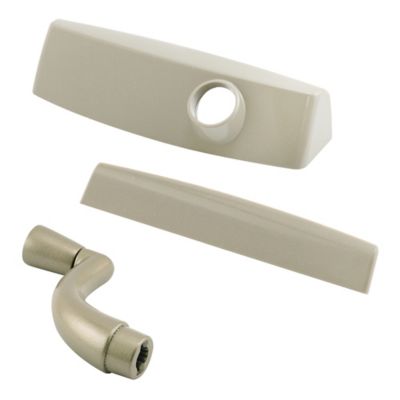 Prime-Line Casement Operator Crank Handle with Cover and Undercover, Right Hand, Tan (1 Kit)
