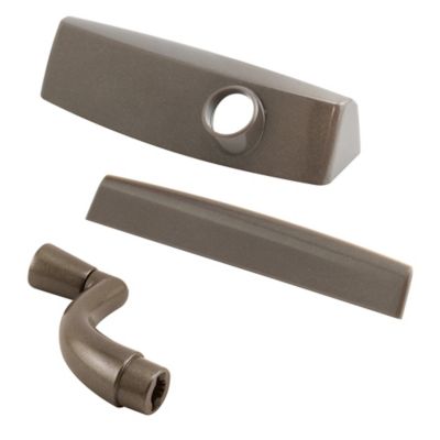 Prime-Line Casement Operator Crank Handle with Cover and Undercover, Right Hand, Bronze (1 Kit)