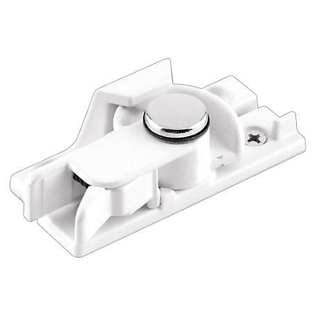 Prime-Line Safety Sash Lock and Keeper, Child Safe, White (Single Pack)