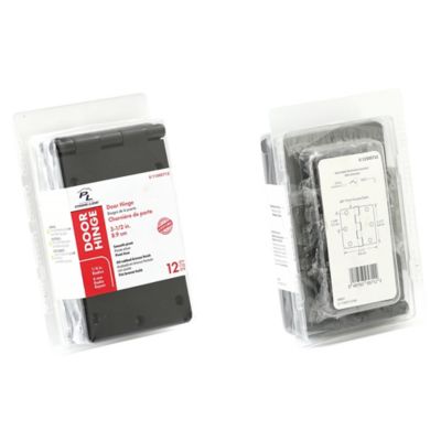 Image showing  Door Hinge, Residential, Smooth Pivot, 3-1/2 in., Bronze Finish, 12 pk., U 11508712