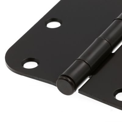 Image showing  Door Hinge, Residential, Smooth Pivot, 3-1/2 in., Bronze Finish, 3 pk., U 1150873