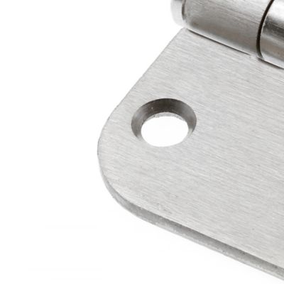 Image showing 6 th Prime-Line Door Hinge, Commercial, Smooth Pivot, 2 Ball Bearing, 3-1/2 in., Satin Nickel Finish, 3 pk., U 1156953