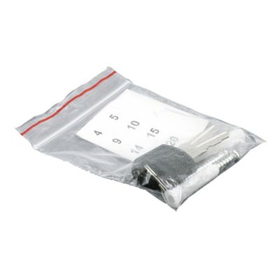 Image showing  20 Key Steel Cabinet with Keyed Lock and Handle 8 in. x 6-5/16 in. x 3 in. (Single Pack)