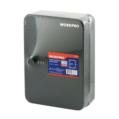 Image showing  48 Key Steel Cabinet with Combination Lock 10 in. x 7 in. x 3 in. (Single Pack)