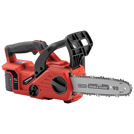 PRORUN 20V 12 in. Brushless Cordless Chainsaw with 4.0 Ah Battery and Charger, PCS120