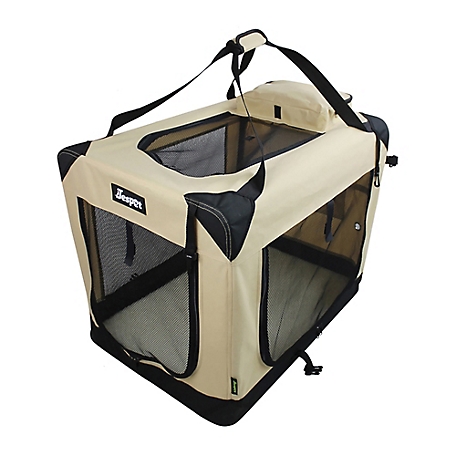 Jespet 3-Door Soft-Sided Folding Travel Pet Crate