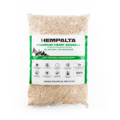 HEMPALTA Premium Hemp Bedding, 15L/900 cu. in.