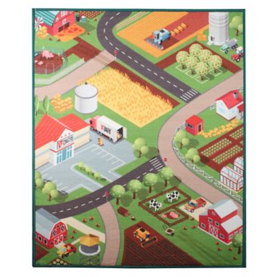 Tractor Supply Farm Vehicles with Rug Toy